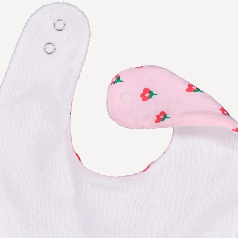 Pack of 3 Bandana Bibs in Cotton Muslin/Towelling - 2
