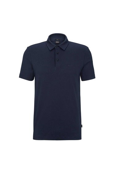 Boss Mens 30 Slim Polo Shirt - Dark Blue