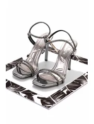 Platinum Mirror Women's Evening Shoes