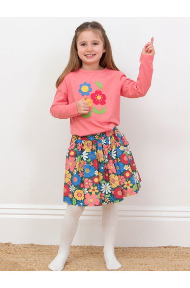 Flower power skirt