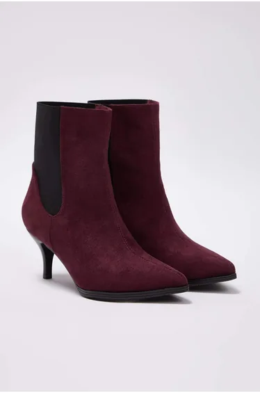 Burgundy Boots
