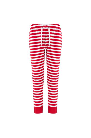 SF Minni Childrens/Kids Lounge Pants - Red/White