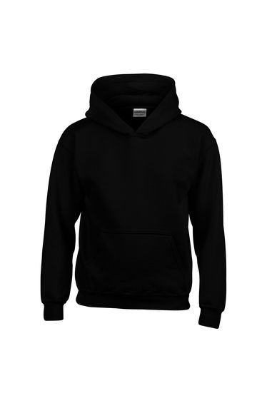 Gildan Childrens/Kids Heavy Blend Hoodie - Black