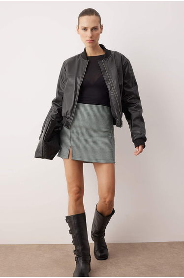 Black Crow Mini Shorts Skirt Shorts & Bermuda