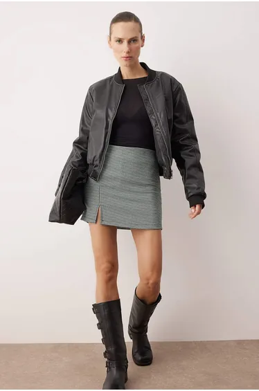 Black Crow Mini Shorts Skirt Shorts & Bermuda