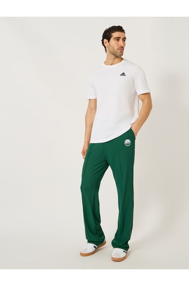 Relaxed Fit Embroidered Joggers with Pintuck Detail