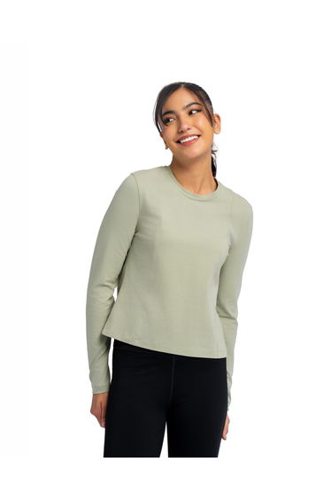 Long Sleeve Slim Tee - SEASONAL GREEN