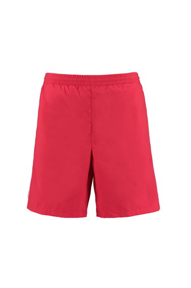 GAMEGEAR Mens Track Shorts - Red/White