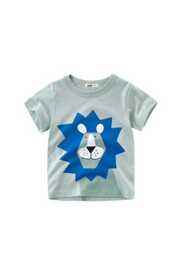 Kid Boy Cartoon Animal T-Shirt
