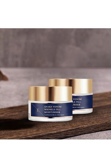 2x Wrinkle Fill Snake Venom Moisturiser 50ml