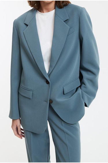 Regular Fit Single-Breasted Blazer