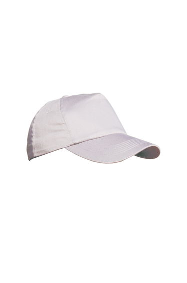 Result Unisex Plain Baseball Cap - White