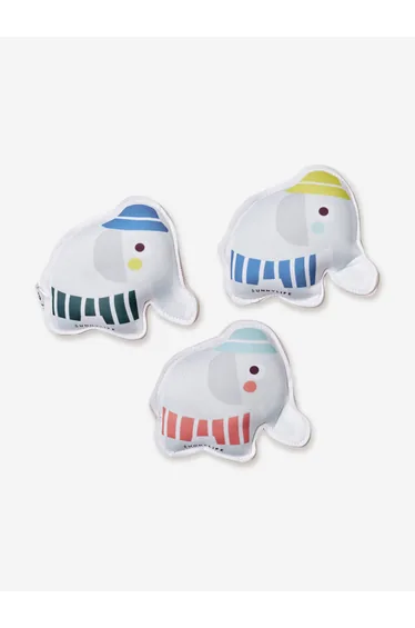 Sunnylife Kids Eli The Elephant Set Of 3 Dive Buddies in Grey (11cm)