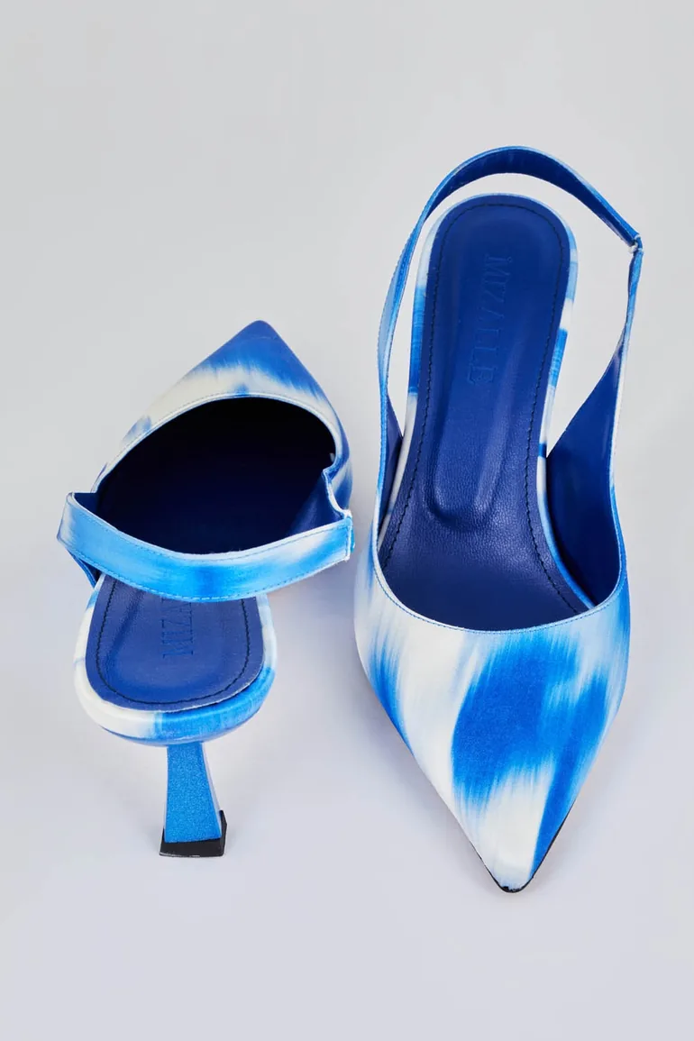 Mizalle Back Satin Stiletto - 4