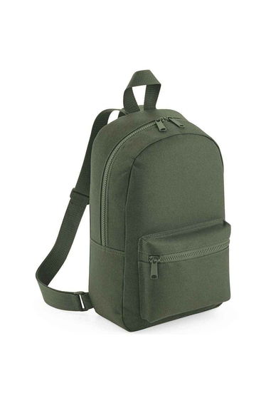 Bagbase Essential Fashion Mini Backpack - Olive Green