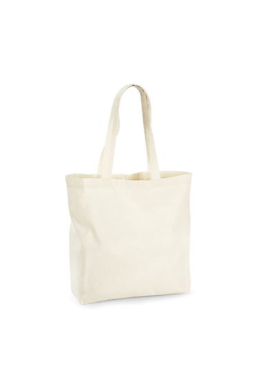 Westford Mill Unisex Organic Premium Cotton Maxi Tote Bag - Natural