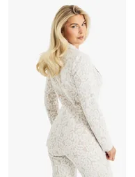 Premium Occasion Lace Tailored Blazer - 1