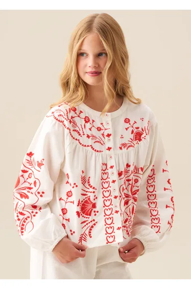 Pippa Embroidered Blouse