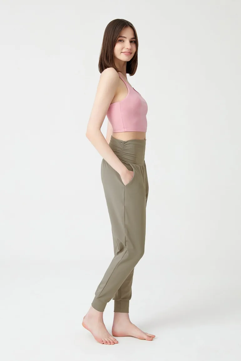 Pants - Khaki - Carrot pants - 5