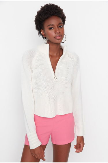 Sweater - Ecru - Regular fit