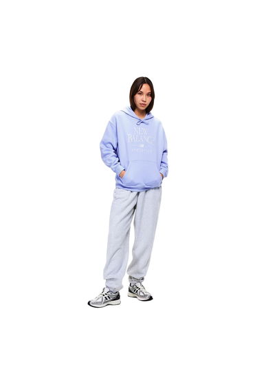 New Balance Womens/Ladies Trackside Hoodie - Lilac