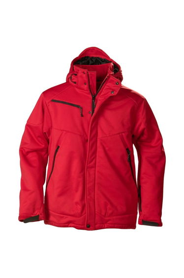 Printer Mens Skeleton Jacket - Red