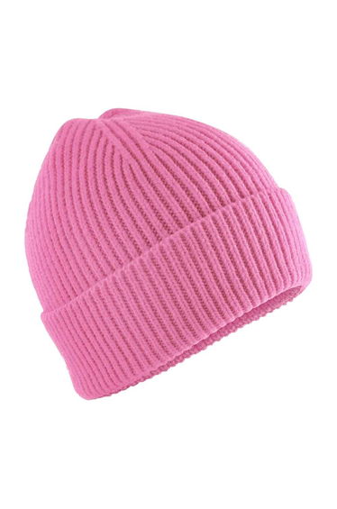 Beechfield Childrens/Kids Fashion Beanie - True Pink