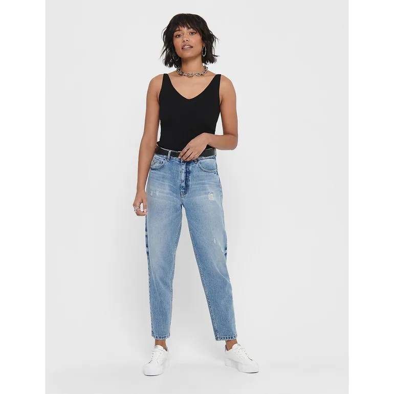 Sleeveless V-Neck Jumper/Sweater - 2