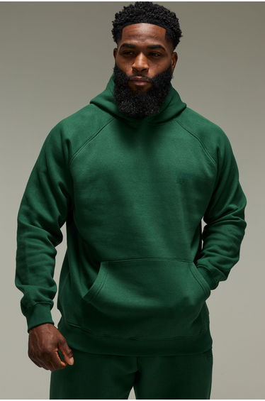 Training Dept Oversized Embossed Hoodie - green