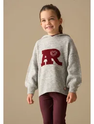 Taylor Active Knitted Hooded Jumper