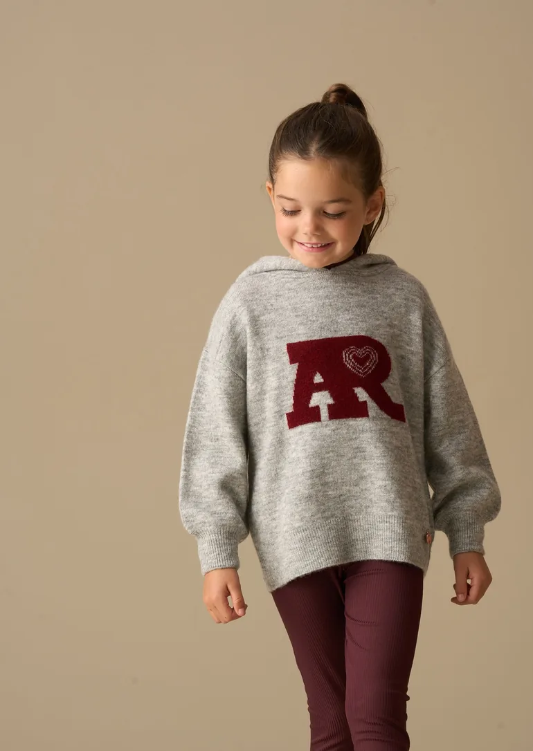 Taylor Active Knitted Hooded Jumper - 4