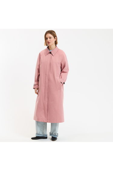 Signatures Maurice Oversize Trench Coat with Button Fastening