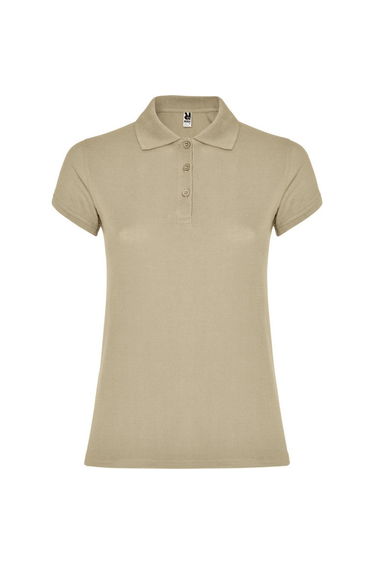 Roly Womens/Ladies Star Polo Shirt - Sand