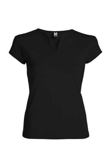 Roly Womens/Ladies Belice T-Shirt - Solid Black