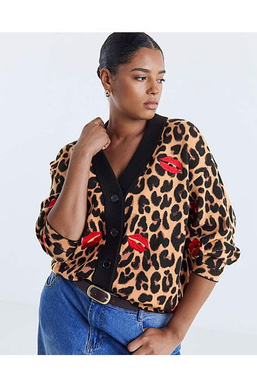 Animal Leopard Cardigan