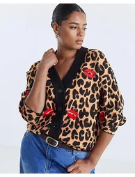 Animal Leopard Cardigan