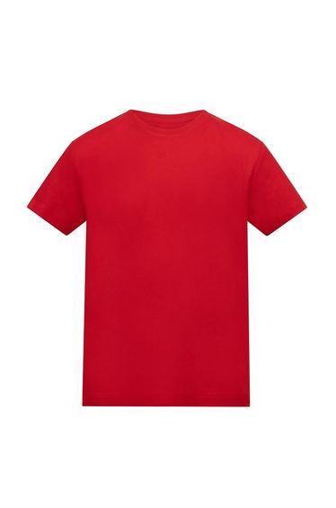 Awdis Childrens/Kids Plain T-Shirt - Fire Red