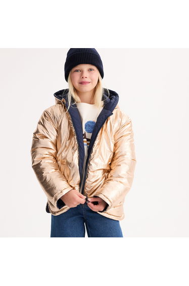 Reversible Hooded Padded Jacket