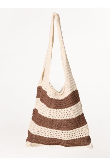 Crochet Stripe Bag