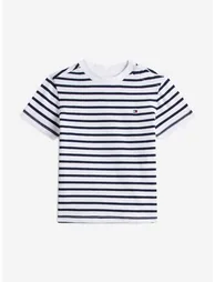 Tommy Hilfiger Baby Boys Essential Stripe T-Shirt and Shorts Set in Navy - 1