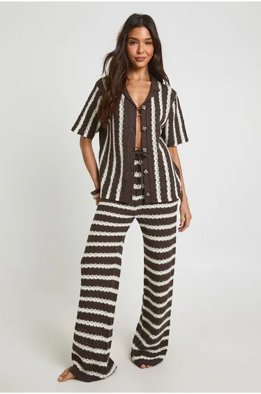 طقم مريح بوهو متعدد الألوان