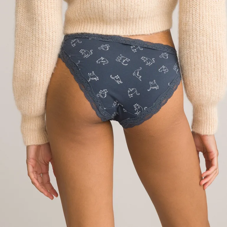Pack of 3 Knickers in Cotton - 4