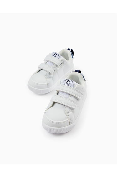Trainers for Baby Boys 'My First Sneaker - 1996', White/Dark Blue