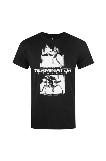 Terminator Mens Genisys Graffiti T-Shirt - Black
