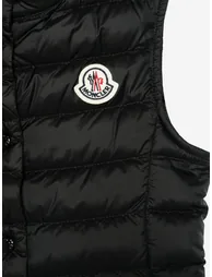 Girls Down Padded Liane Gilet in Black - 2