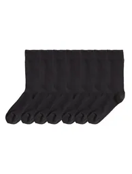 Pack of 7 Pairs of Socks in Cotton Mix - 1