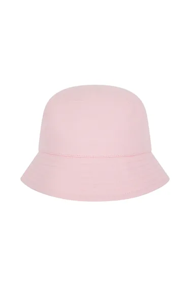 Larkwood Baby Plain Bucket Hat - Pale Pink