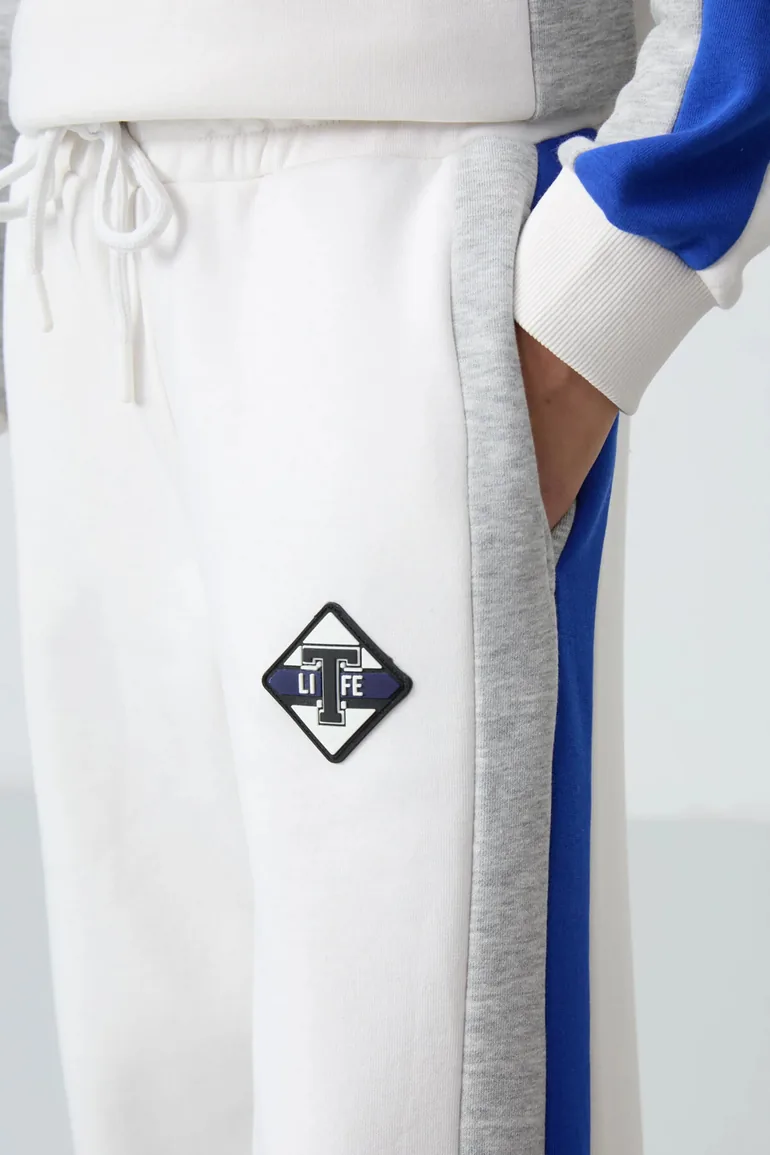 TOMMY Color Blocked Wide Leg Tracksuit Set - 4