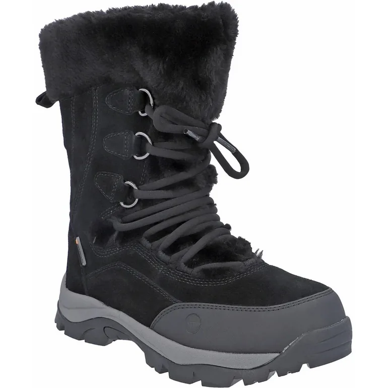 Hi-Tec Womens/Ladies Mortiz 200 Leather Hiking Boots - Black