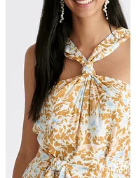 Tiered Halterneck Maxi Dress - 7